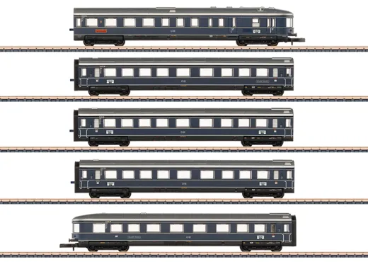 Wagenset Fernschnellzug „Blauer Enzian“