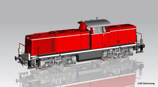 Sound-Diesellok BR V 90 DB III Wechselstromversion, inkl. PIKO Sound-Decoder
