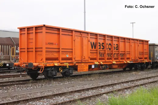 Containertragwagen Sgnns CH-Wasco VI, SBB