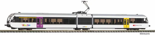 N Sound-Elektrotriebwagen GTW 2/6 THURBO bwegt SBB VI, inkl. PIKO Sound-Decoder