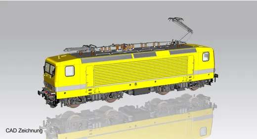 TT E-Lok BR 143 Bahnbau VI, DR