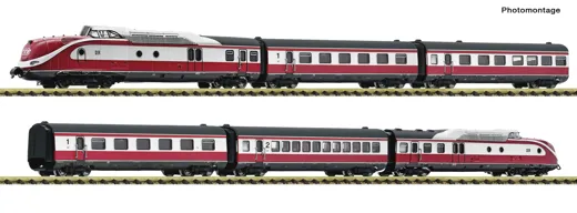 6-tlg. Set: Dieseltriebzug VT 601 „Max Liebermann“, DR