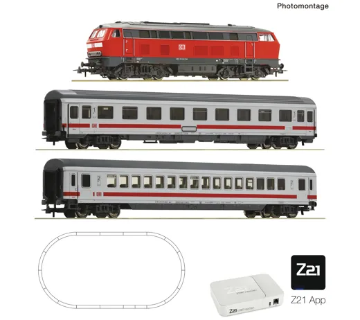 Z21 START newGen Digitalset: Diesellokomotive BR 218 (ROCO LINE, Z21 App only), DB AG
