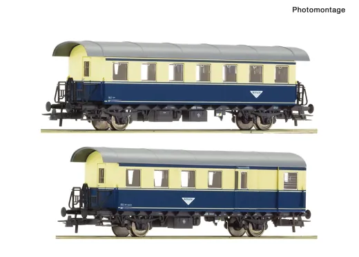 2-tlg. Set: Spantenwagen, ÖBB