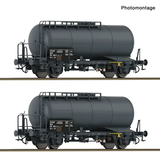 2-tlg. Set: Kesselwagen, DR