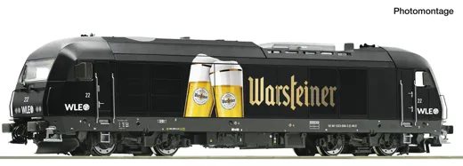Diesellokomotive 22 „Warsteiner“, WLE, Privatbahn