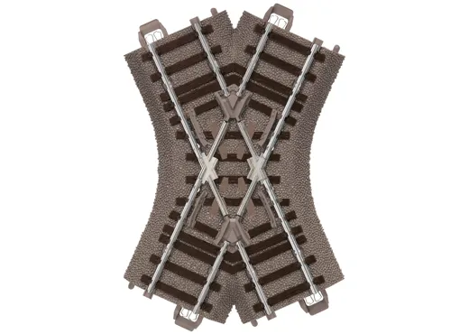 Trix H0 Kreuzung Länge 103,3 mm