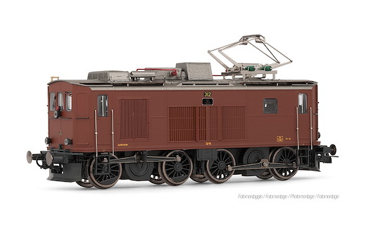 BLS Historic el. Lokomotive Ce 4/4 321 mit Booklet, Blechdose und Schlüsselanhänger, Ep. IV DCS