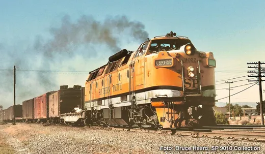 Diesellok/Sound SP 9022 modifiziert Wechselstromversion, inkl. PIKO Sound-Decoder