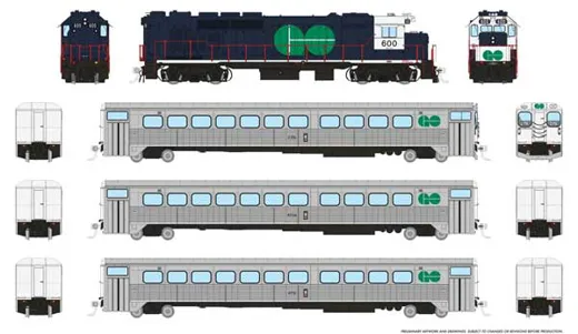 GO Transit Set DC Blue 1