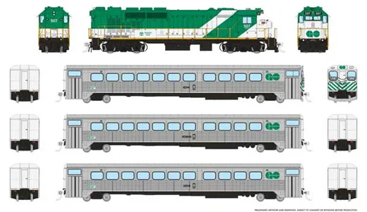 GO Transit Set DC Green 2