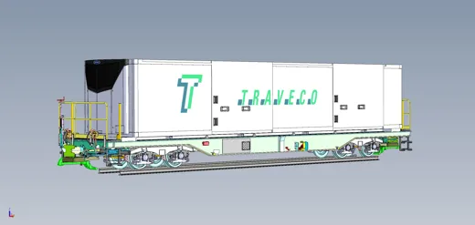 RhB Sb 656 11 Containertragwagen Traveco