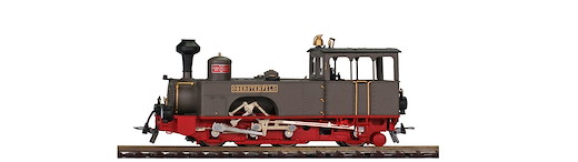 K.W.St.E. 12 "Oberstenfeld" Dampflok-Fertigmodell grüngrau, Privatbahn
