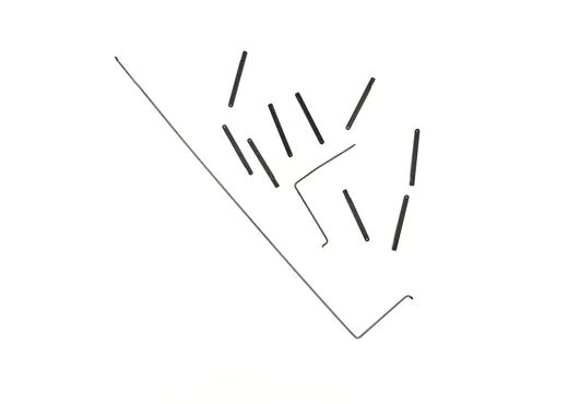 Handlaufstangen, Stützen re.