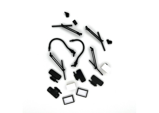 Spiegel, Scheibenwischer, Gla