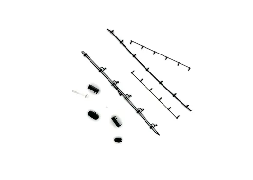 Steckteile Tenderaufbau