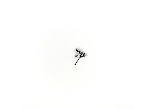 Gestänge rechts mit Attrappe