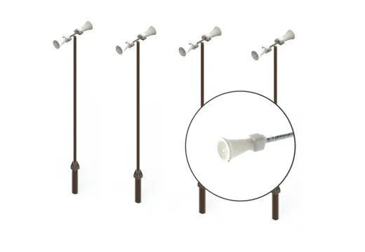 Station-Lautsprecher Ep. III - IV