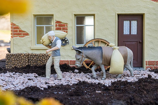 Müller mit Esel
