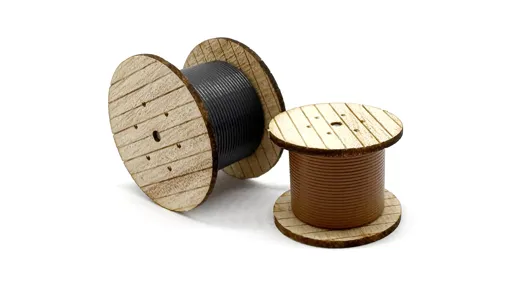 Hölzerne Kabeltrommeln (Groß)