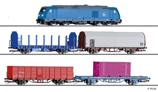 Einsteiger-Set: Internationaler Güterzug