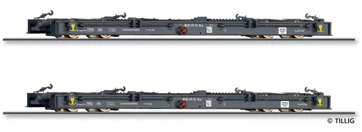 Güterwagenset der DR