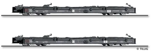 Güterwagenset der DR