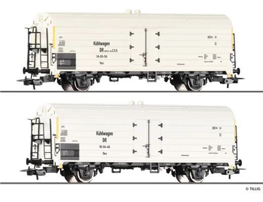 Güterwagenset der DR