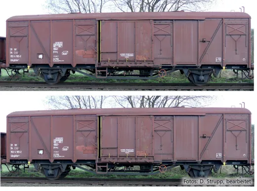 Güterwagenset der ČSD