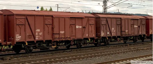 Güterwagenset der ČD Cargo