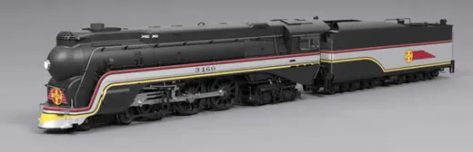 Steam Hudson SND ATSF3460