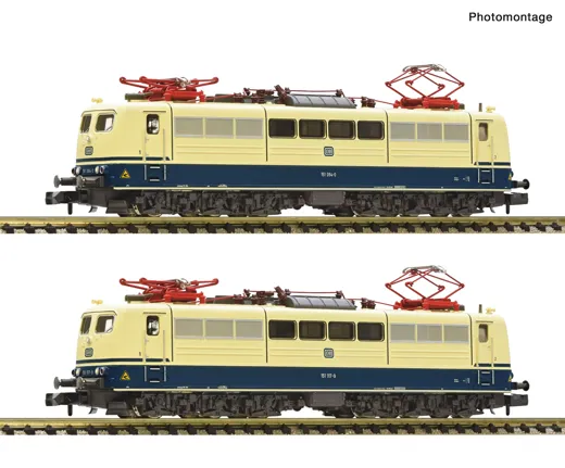 2-tlg. Set: Elektrolokomotiven 151 094-0 und 151 117-9, DB