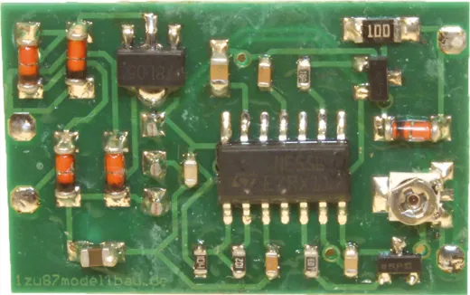 PWM - Drehzahlsteuerung für Mikromotoren