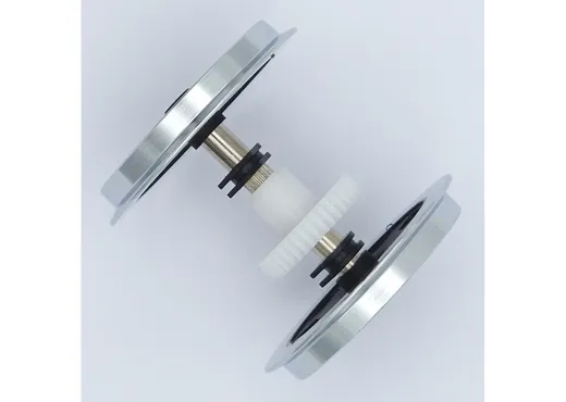 Radsatz ohne Haftreifen