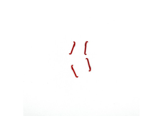 Lichtkörper rot 4 St