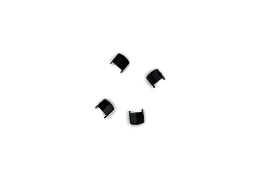 Faltenbalg schwarz 4 St