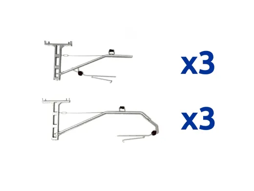 RENFE - 6 Ausleger für Quertragwerke