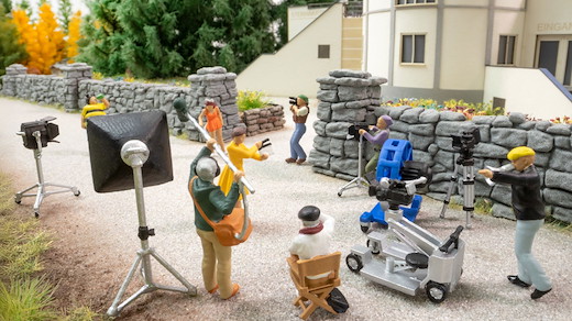 Figuren-Themenwelt Filmset