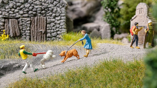 Funny-Scenes Hundebegegnung