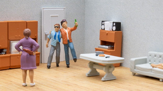 Funny-Scenes Saufbrüder