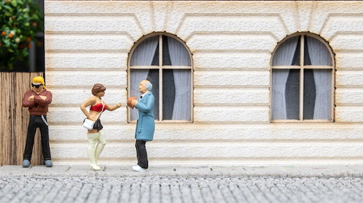 Funny-Scenes Straßenstrich