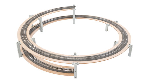 easy TRACK H0 Gleiswendel Grundkreis 360 mm, 1-gleisig