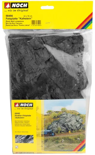 Felsplatte Kalkstein