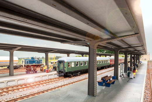 L-C Bahnsteigüberdachung