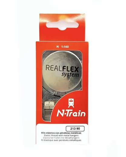 Realflex elastische Faden + Hänger (10 Abschnitte)