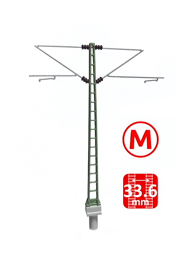 DB - Mittelmasten mit Re160 Auslegern - M (6 St.)