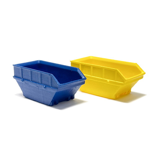 9 m3 Bauschutt-Container