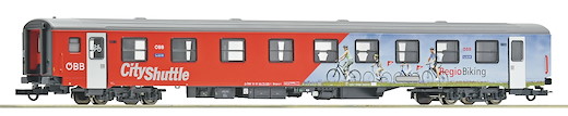 Nahverkehrswagen 2. Klasse mit Fahrradabteil, ÖBB
