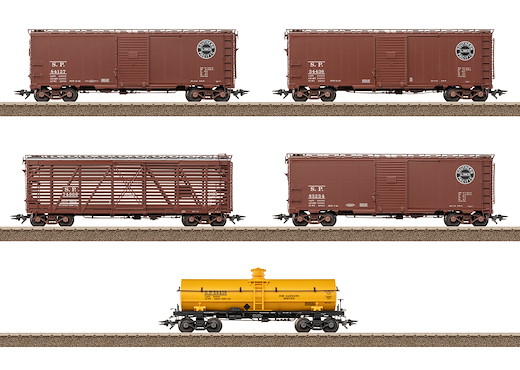 Güterwagen-Set Southern Pacific