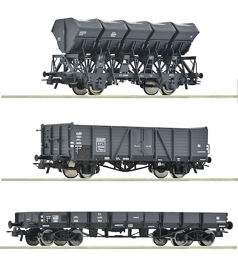 3-tlg. Set: Güterzug, CFL